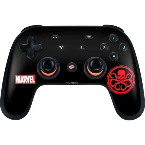 Marvel Captain America Hydra Symbol Google Stadia Controller Skin